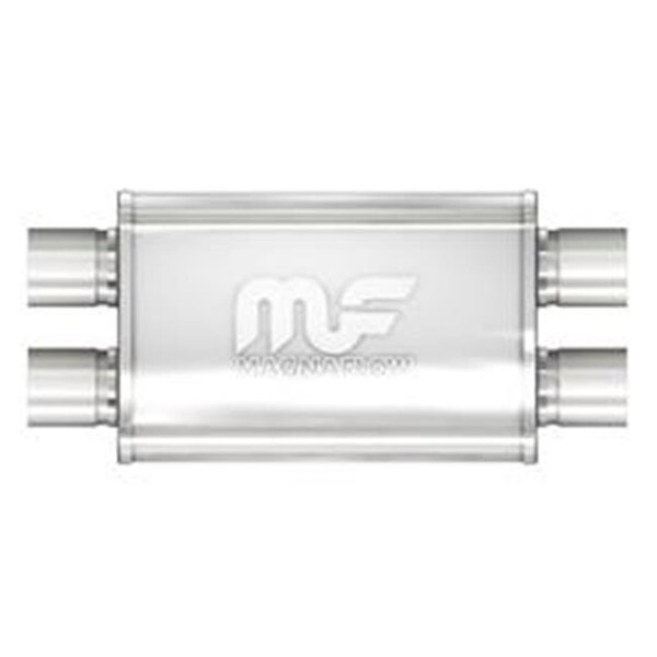 Magnaflow M66-11385 14 x 4 x 9 in. Natural Performance Mufflers - Stainless Steel M66-11385 - main